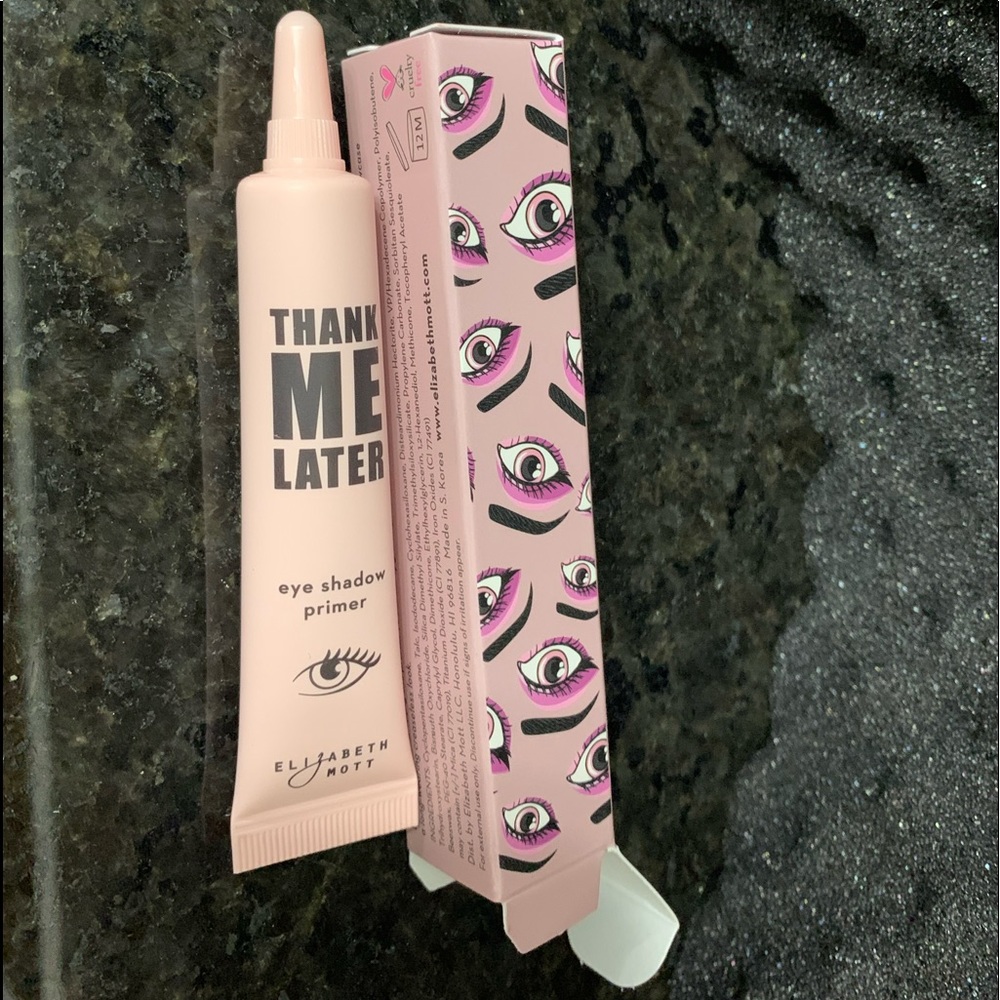Elizabeth Mott Thank me later eye shadow primer